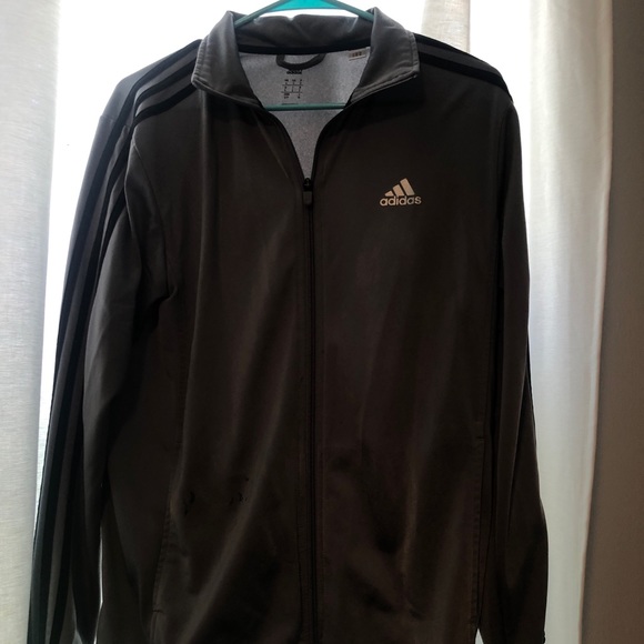 grey adidas jacket - Picture 1 of 2